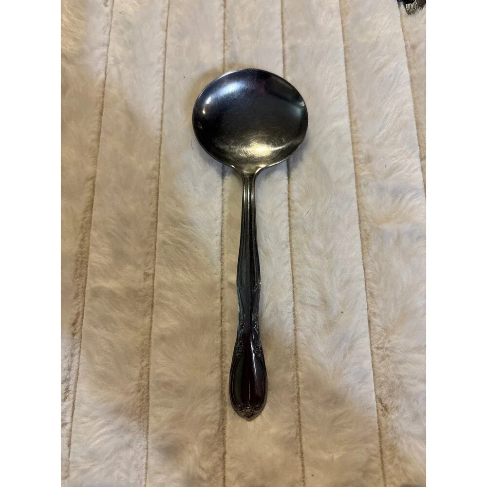 Vintage Superior Stainless USA Chapel Hill Solid Gravy Ladle Sauce Spoon 6.75